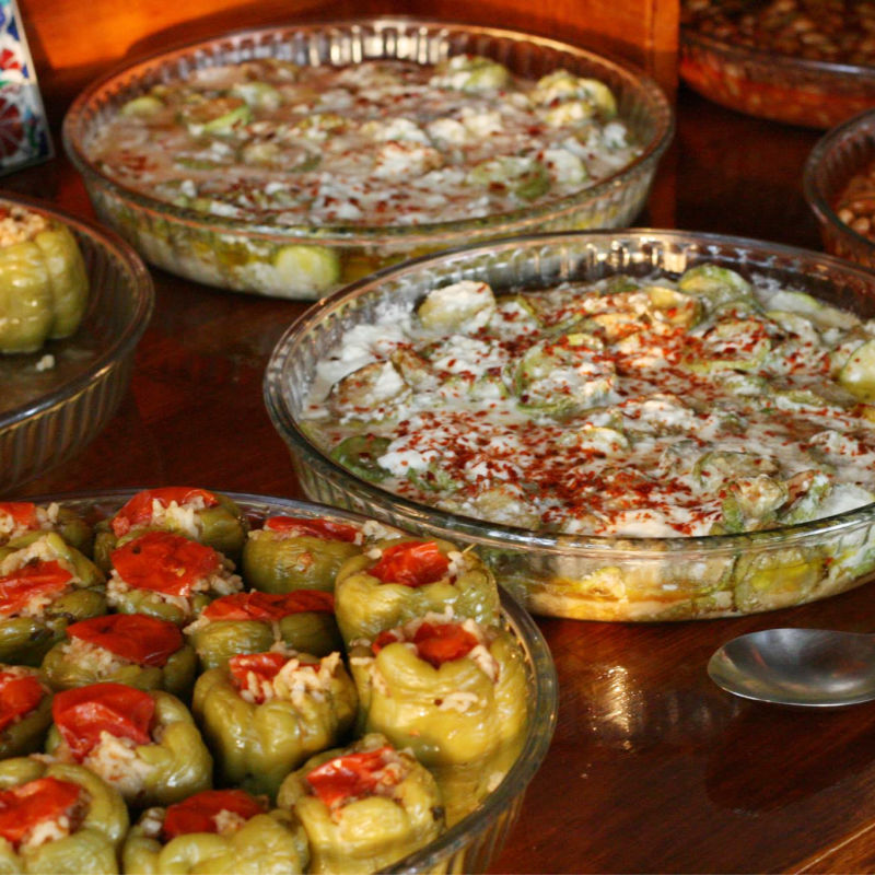 Turkish vegetarian food